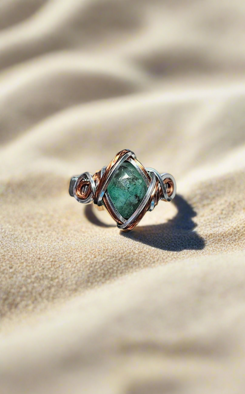 Emerald Ring 8.5