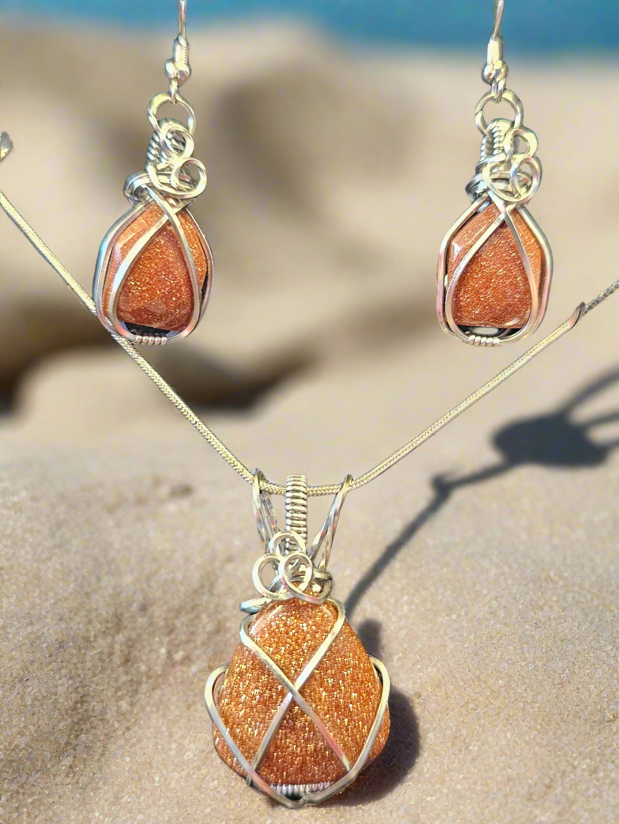 Gold Stone Set