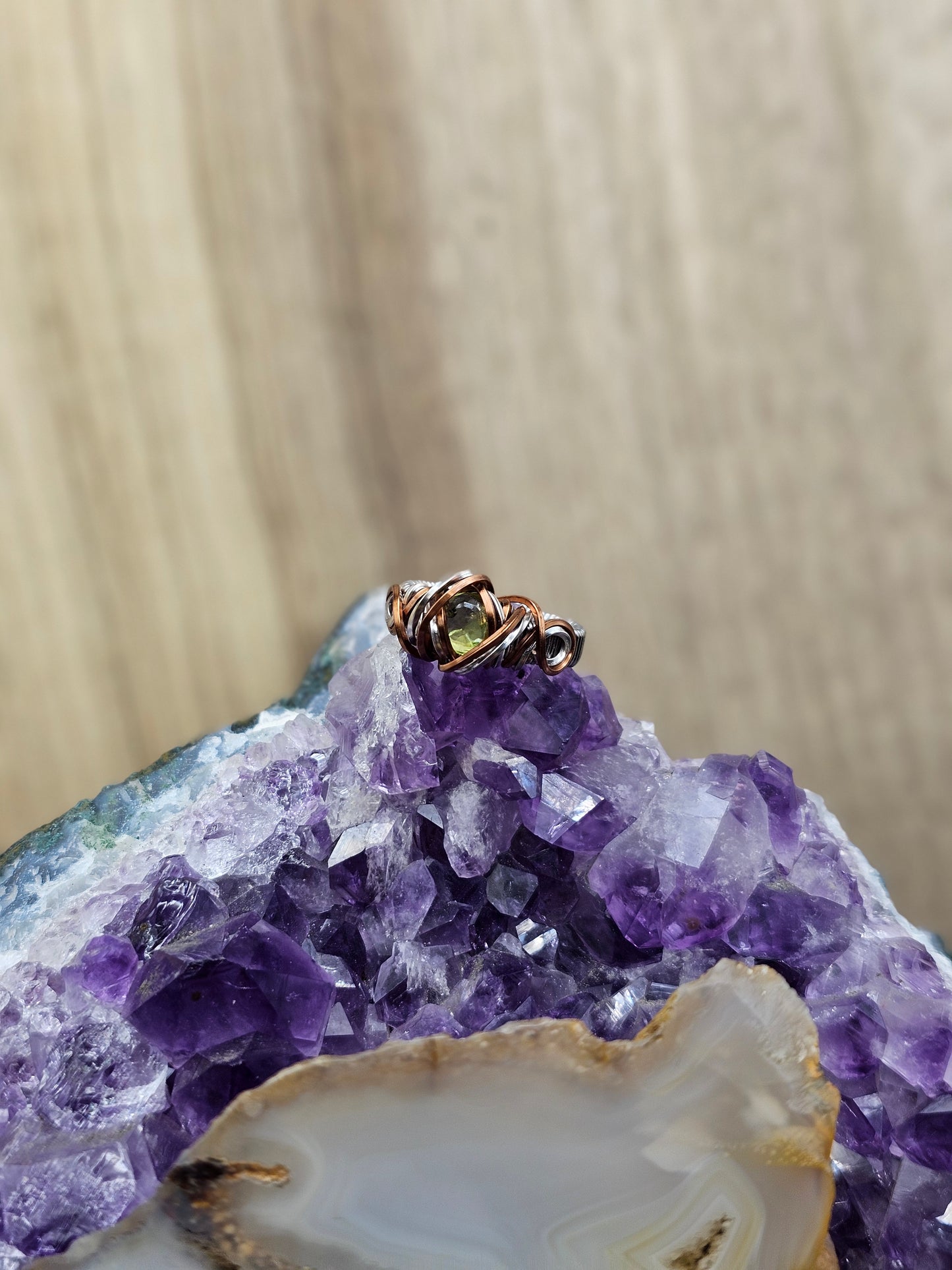 Peridot 5 Ring