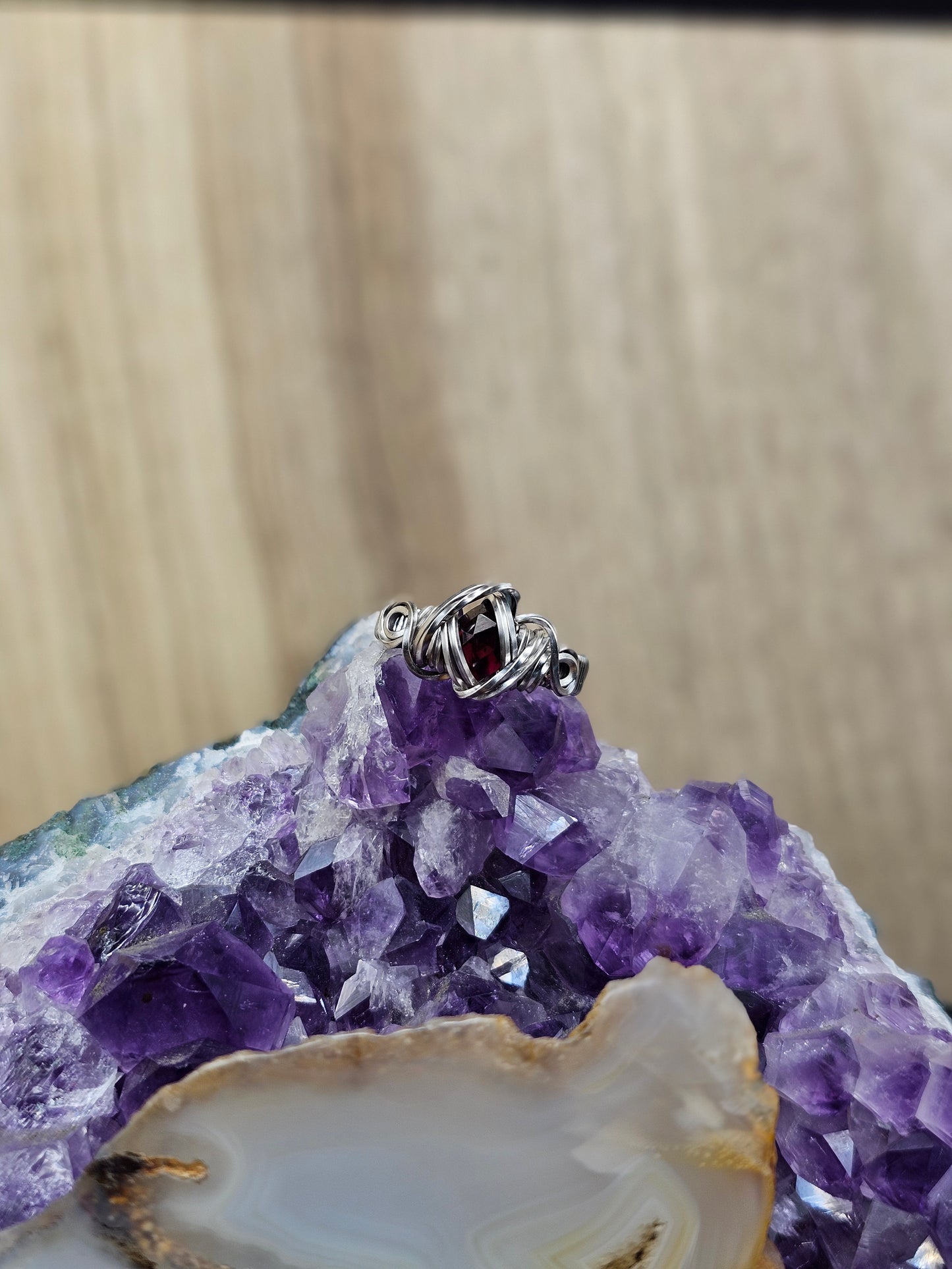 Garnet 8.25 Ring