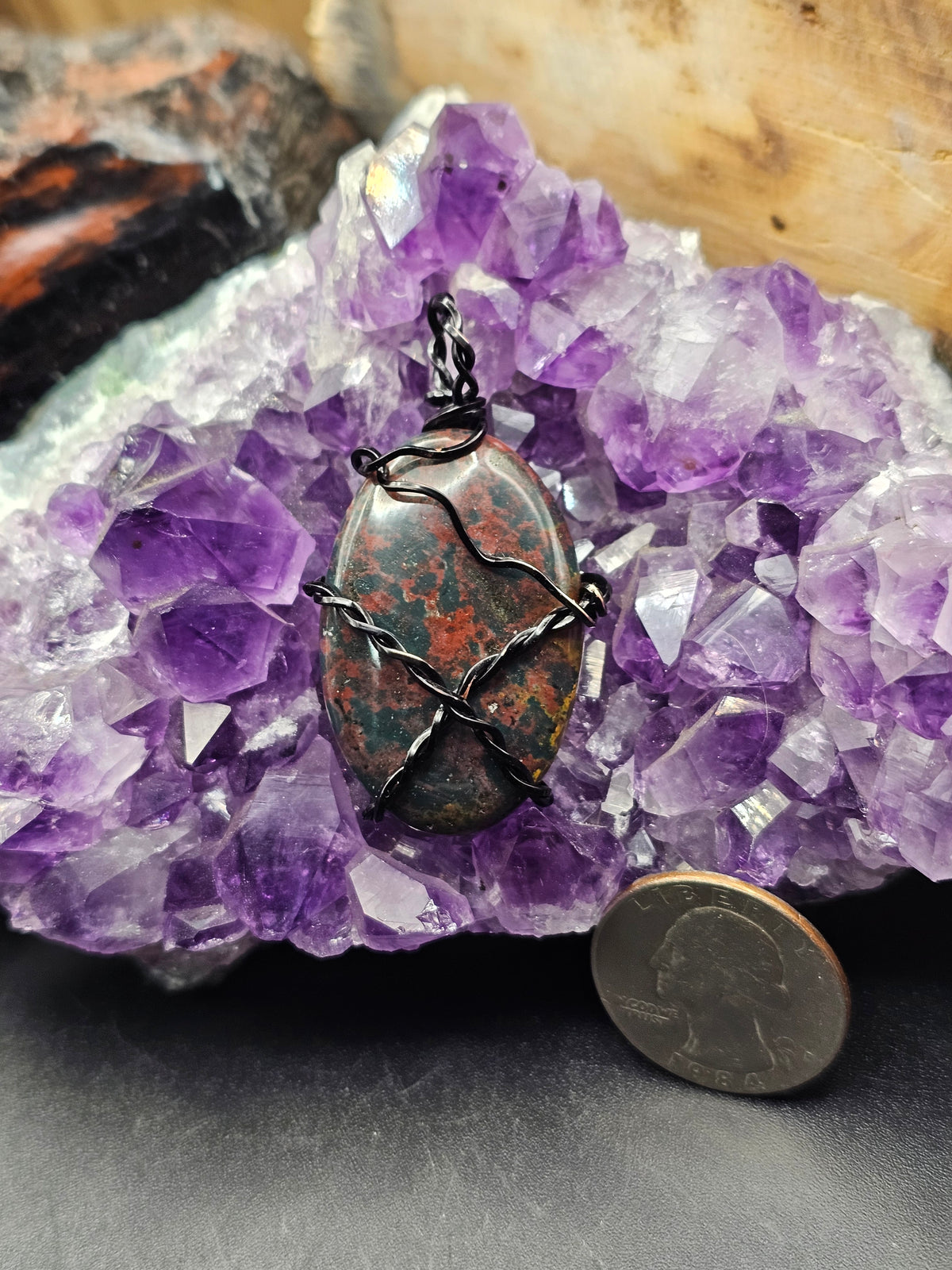 Bloodstone Necklace
