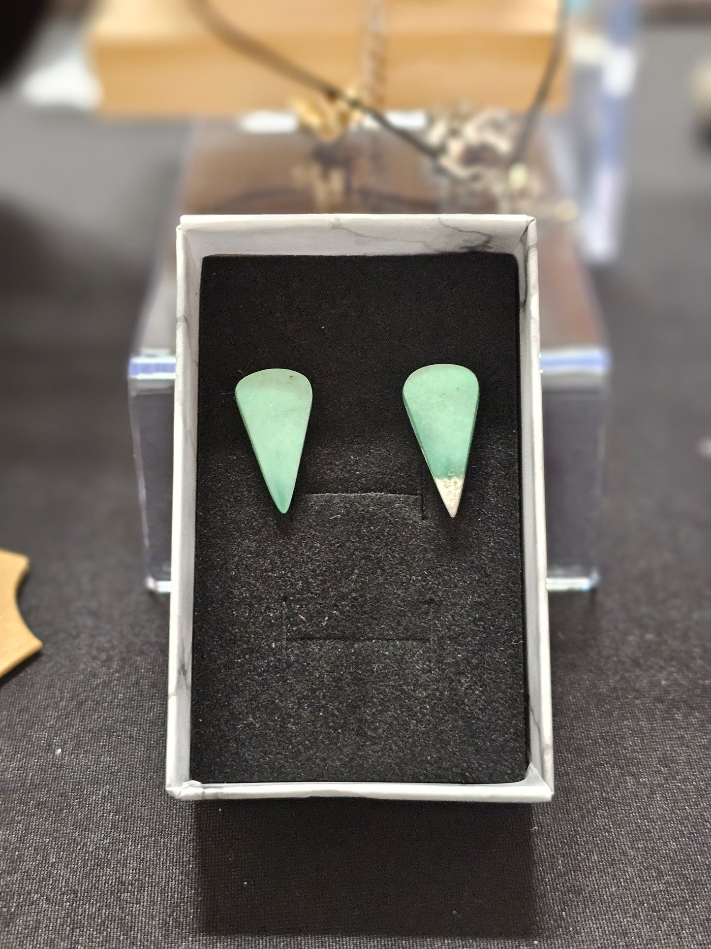 Variscite Earrings