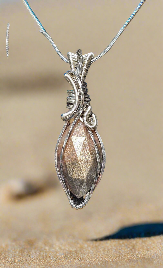 Sparkly Sunstone