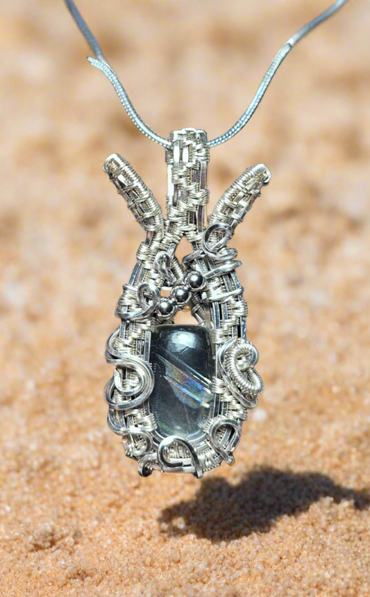 Rare Malawi Rainbow Moonstone
