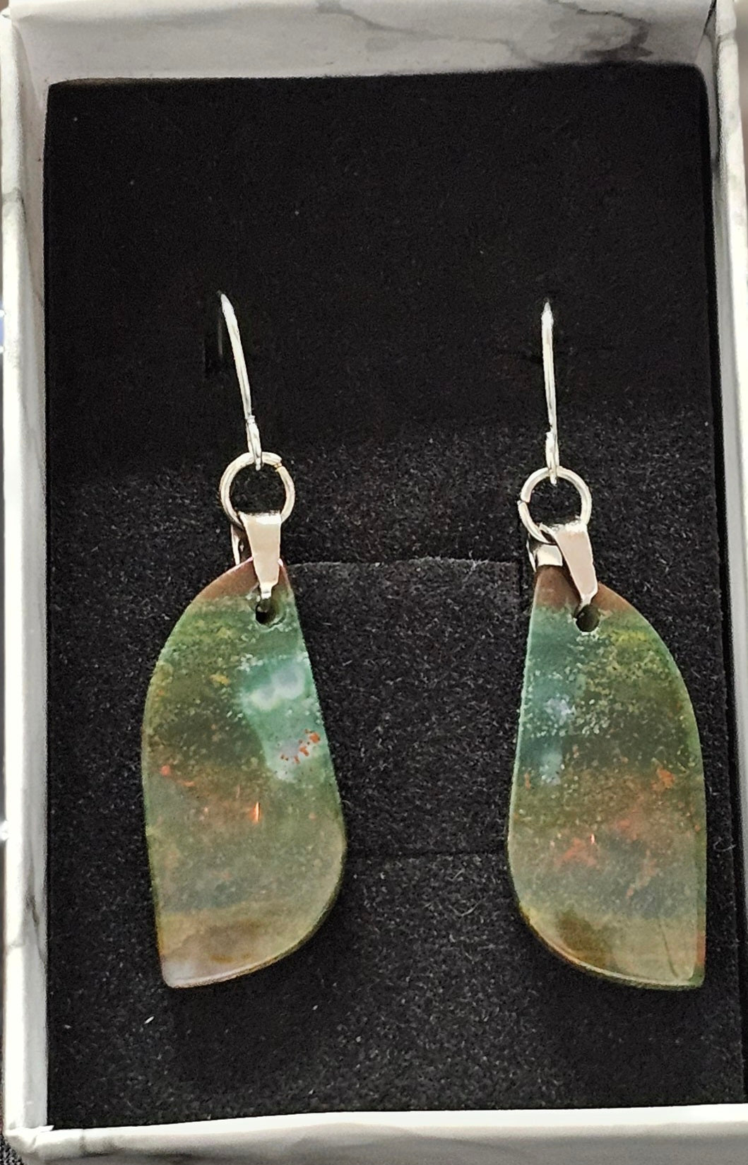 Bloodstone Earrings