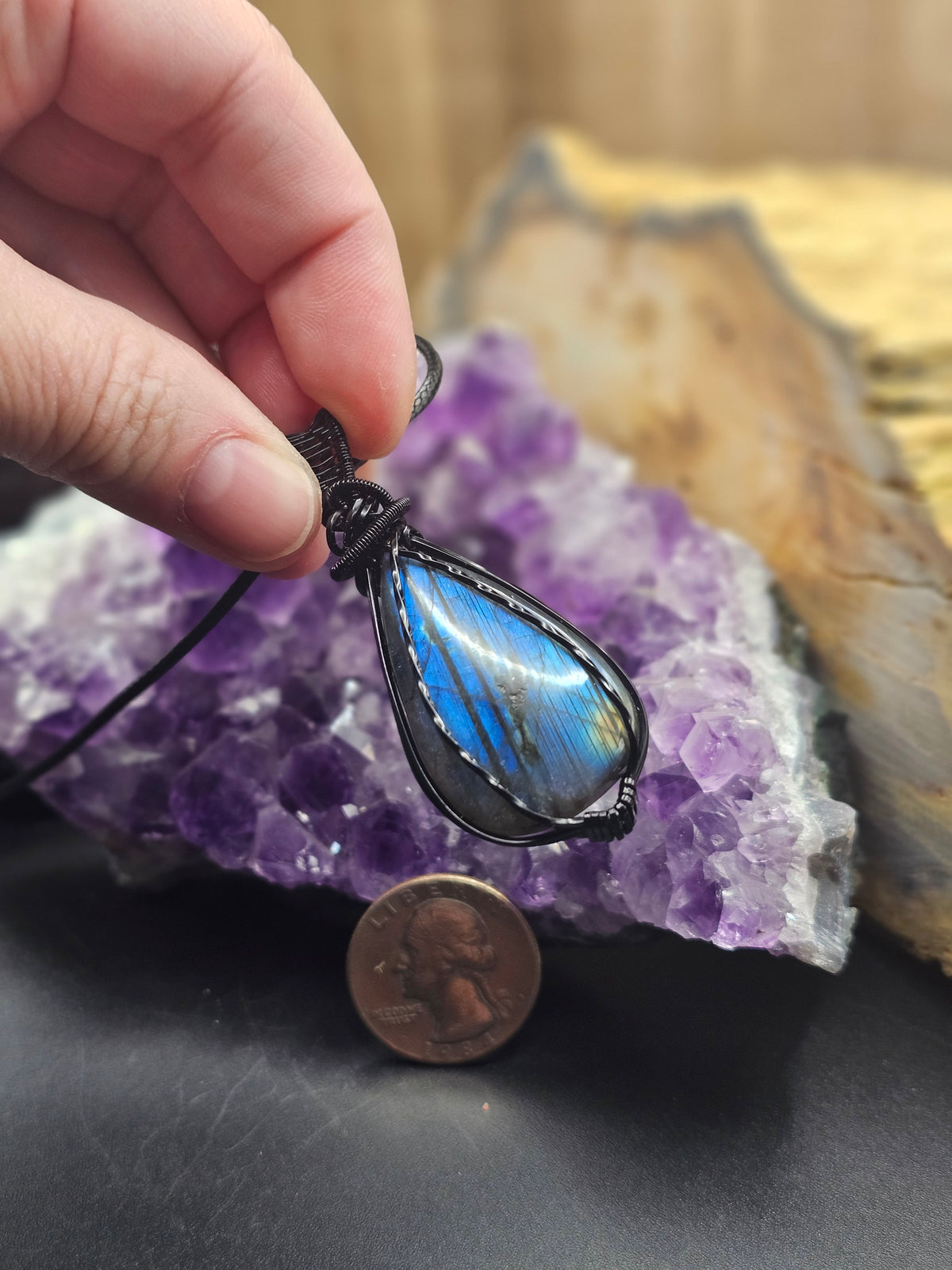 Vibrant Blue Labradorite