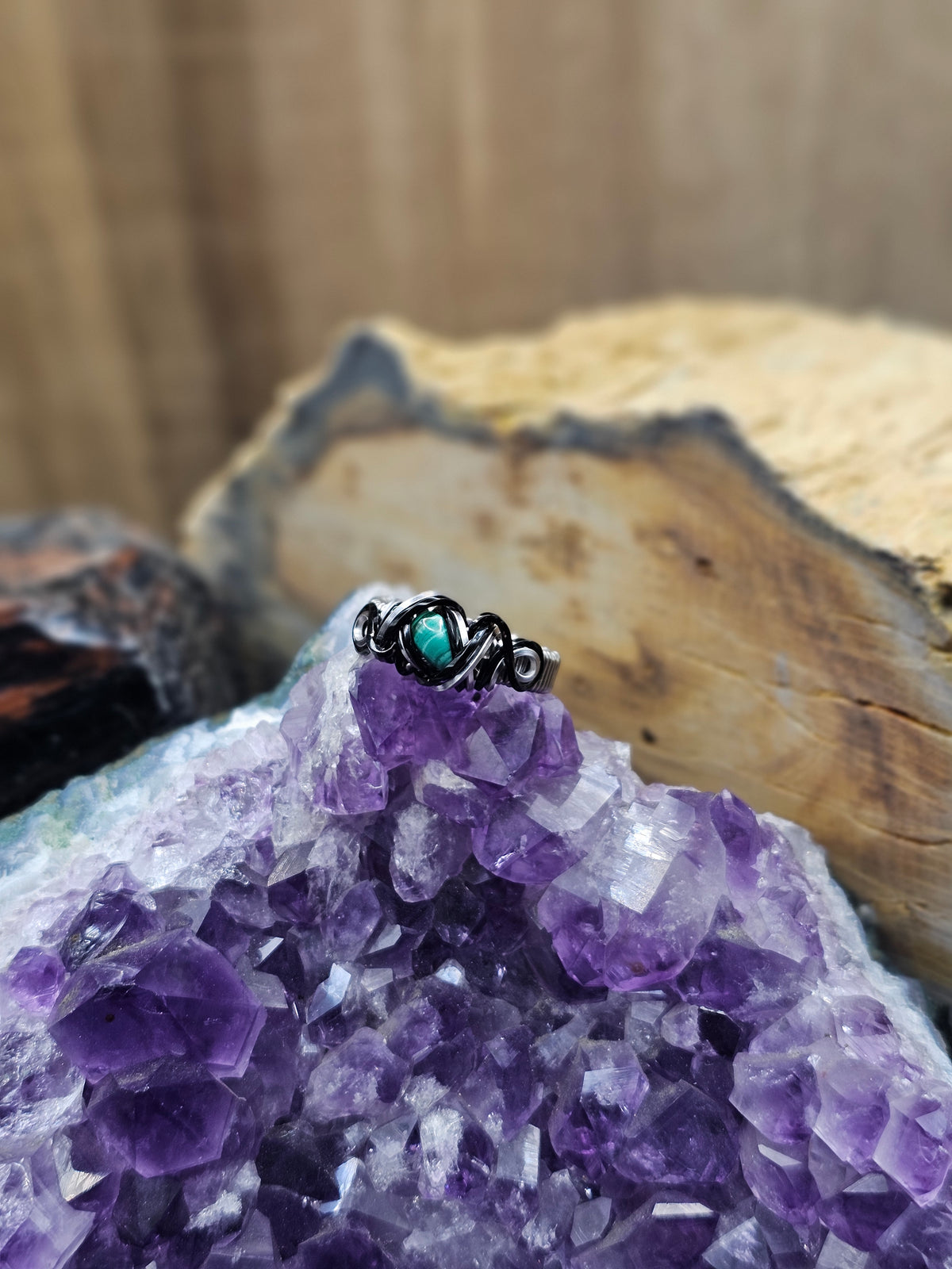 Malachite Ring 6.5