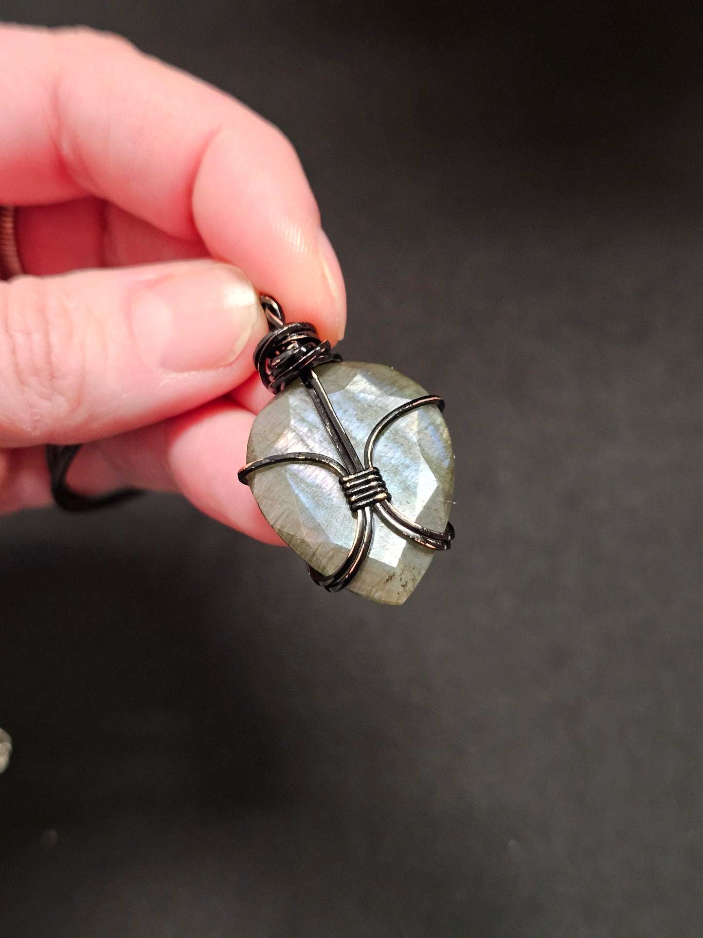 Rose Cut Labradorite