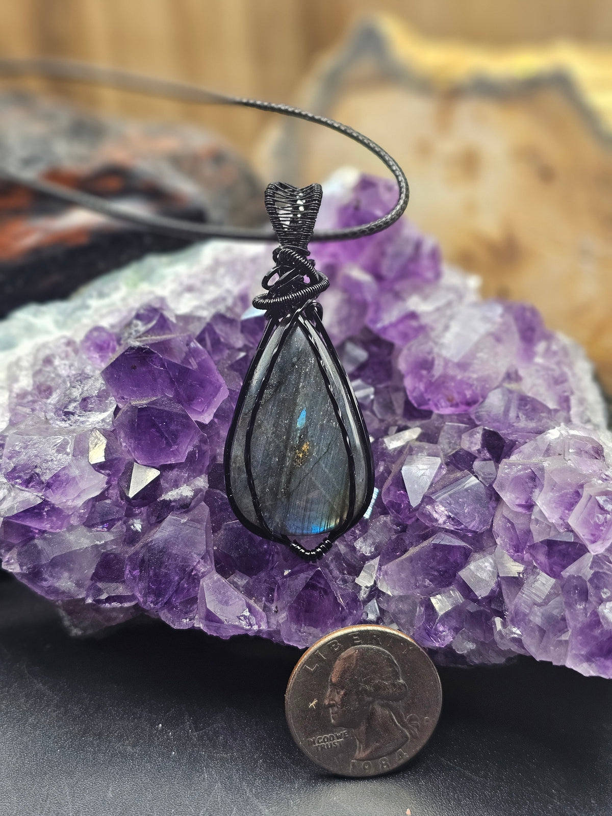 Vibrant Blue Labradorite