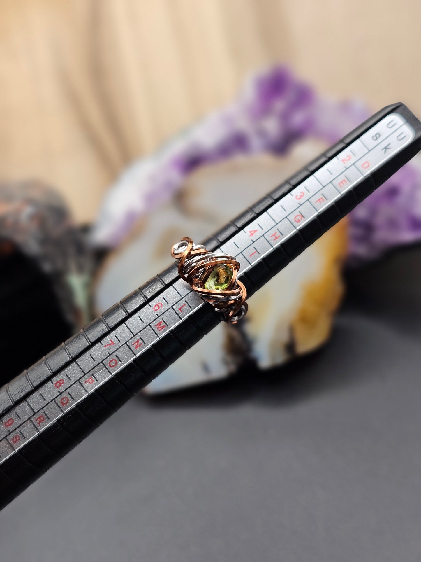 Peridot 5 Ring