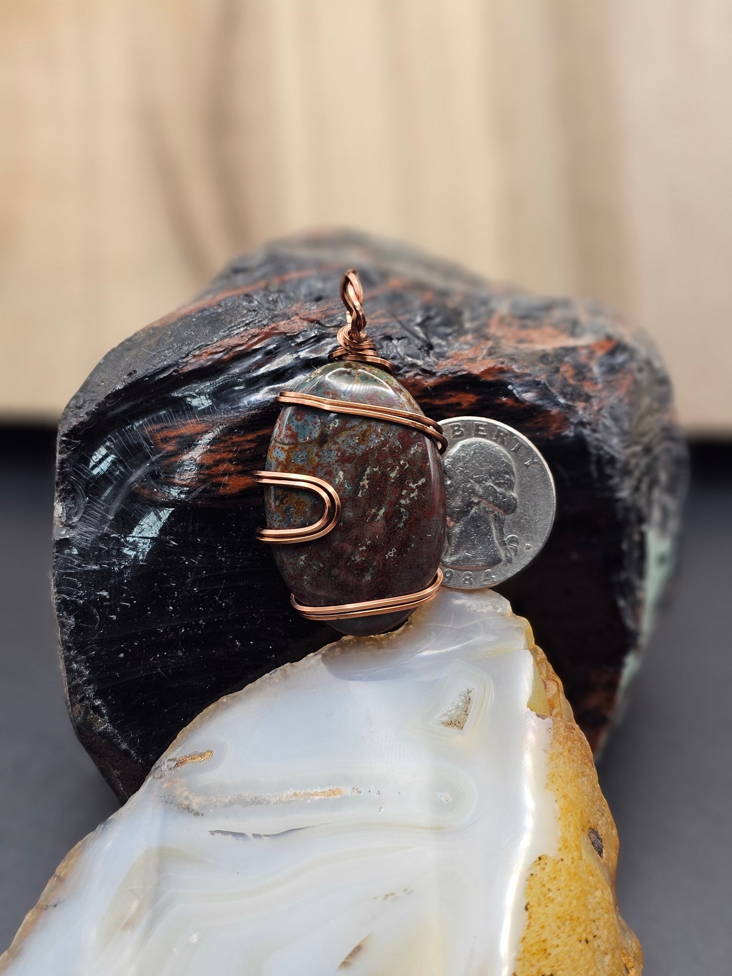 Bloodstone Necklace