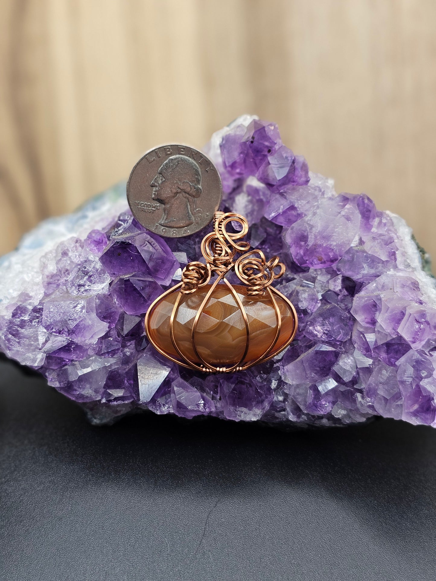 Rose Cut Carnelian Pumpkin