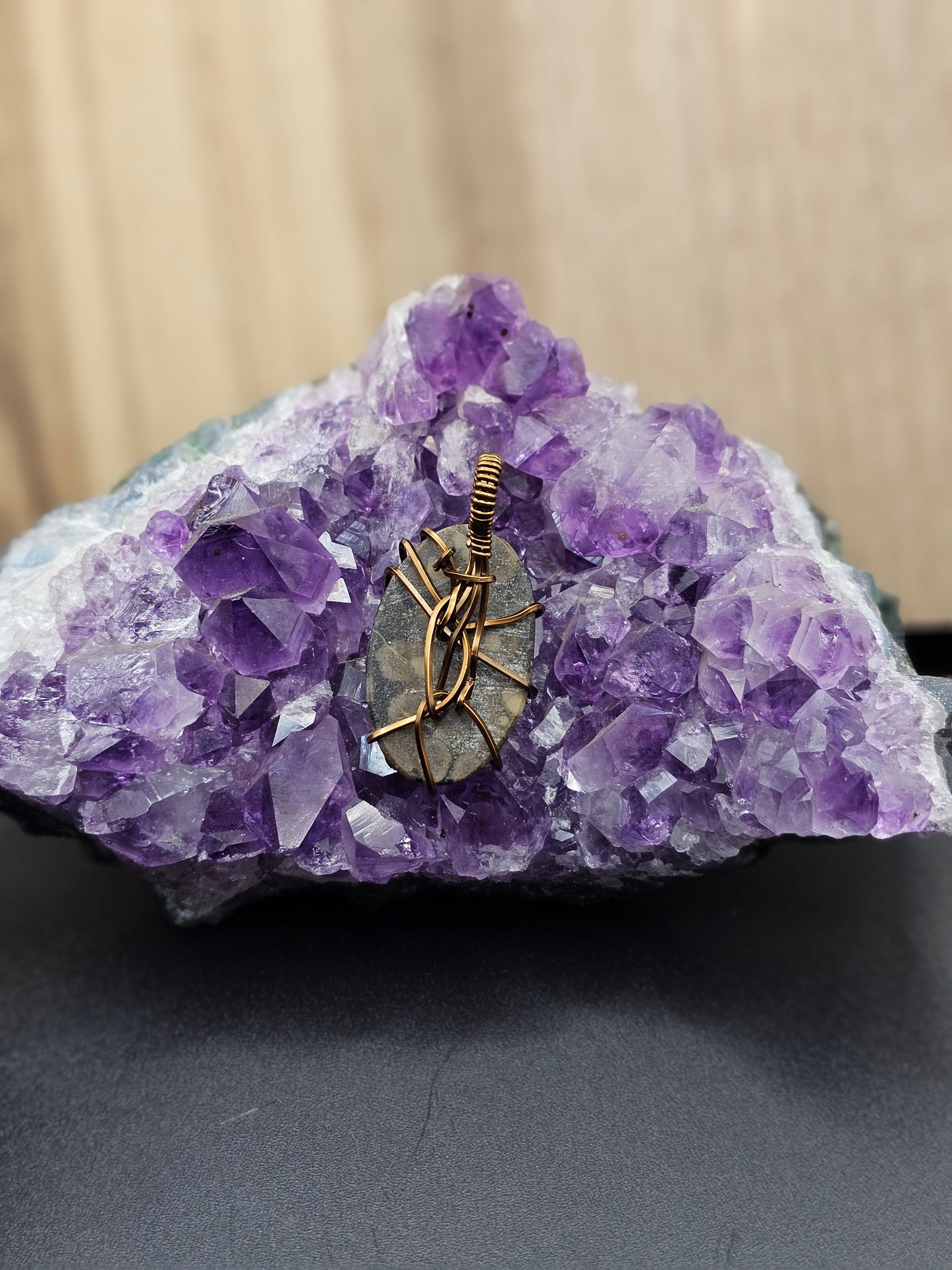 Scapolite Mica Necklace