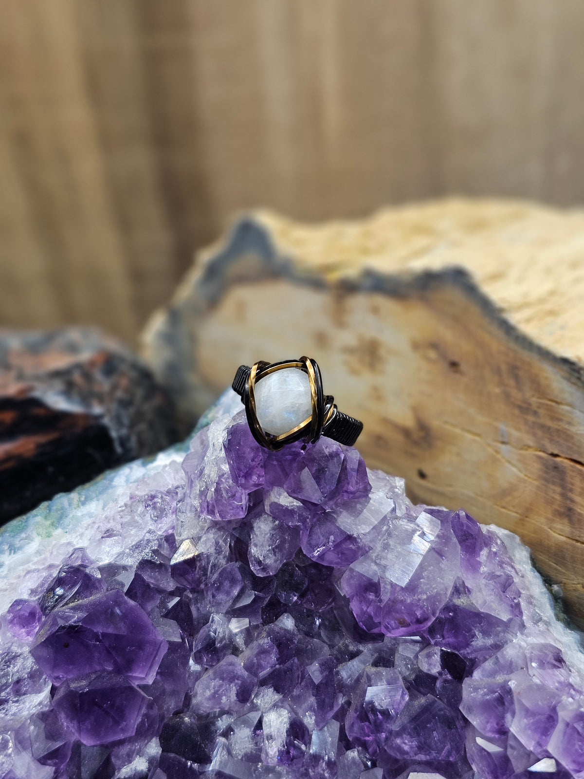 Rose Cut Moonstone 8
