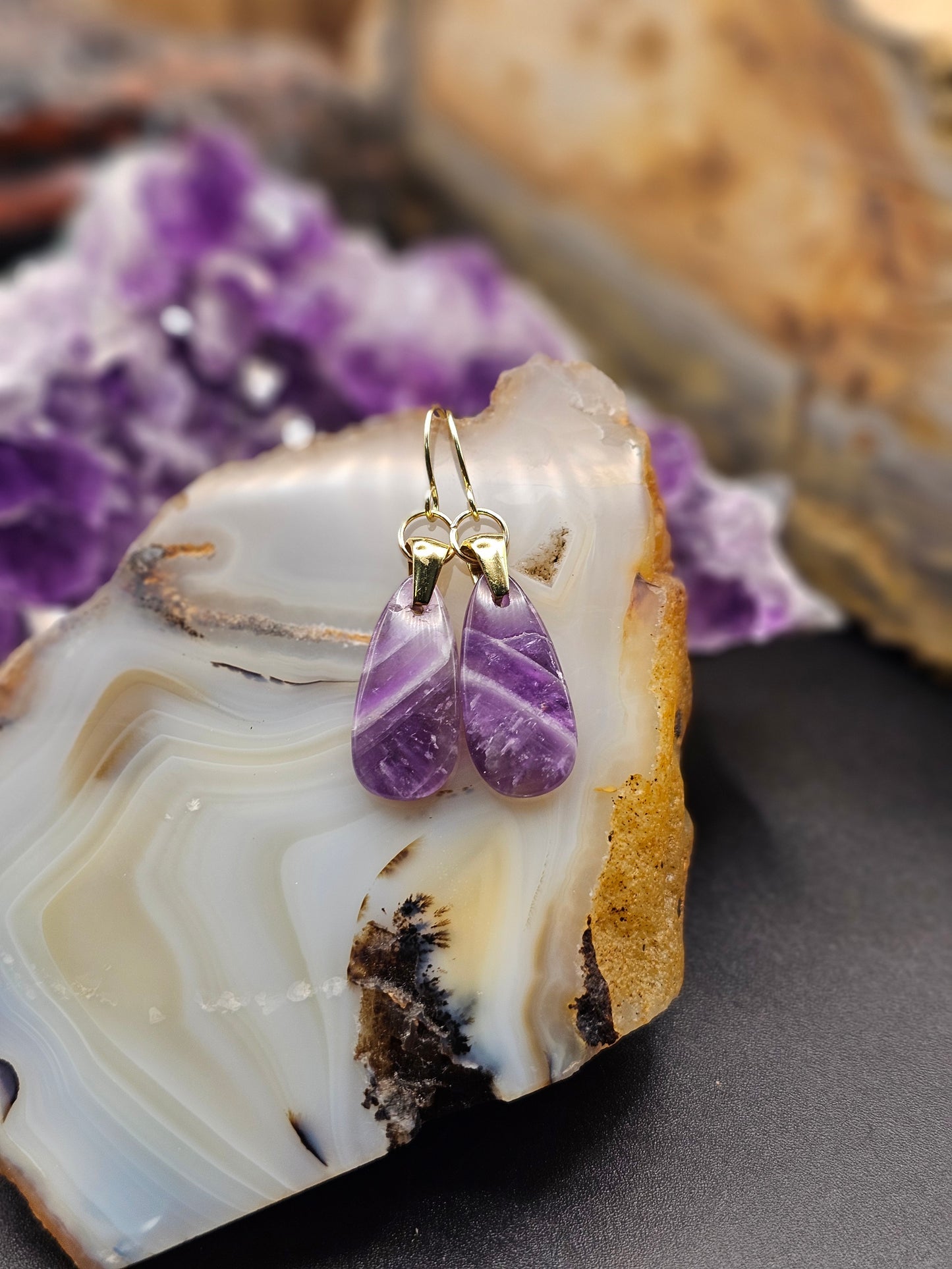 Amethyst Earrings