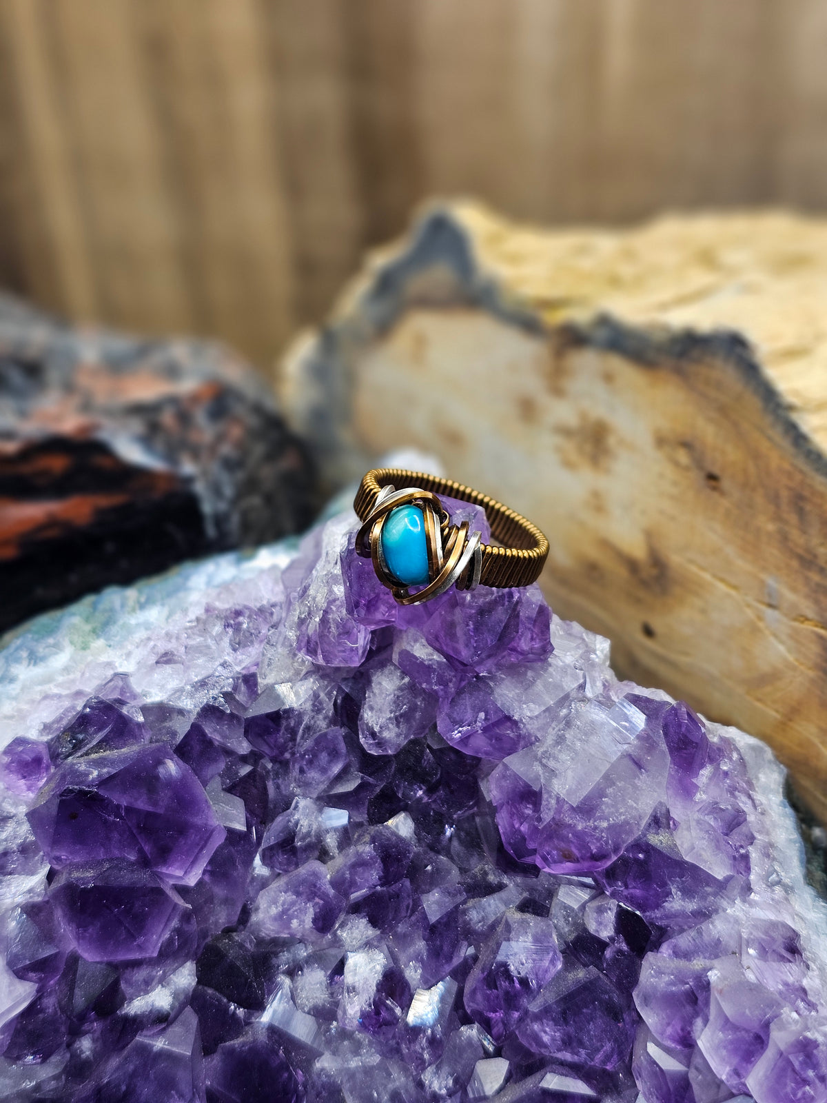 Turquoise Ring 7.25
