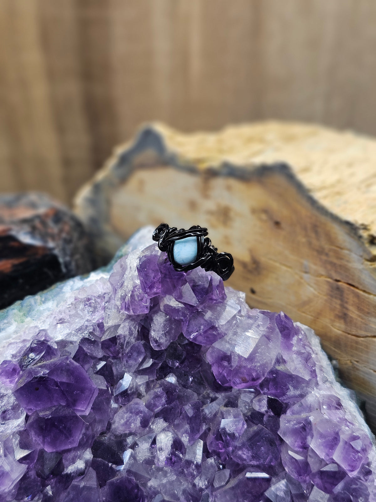 Larimar Ring 8