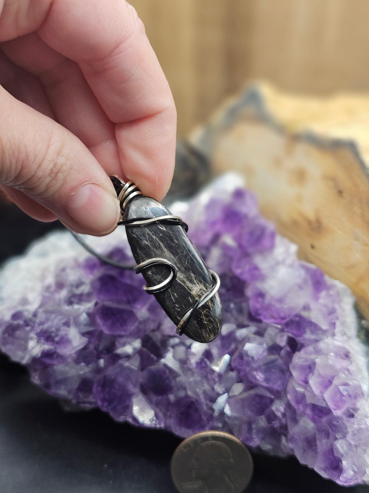 Hypersthene Necklace