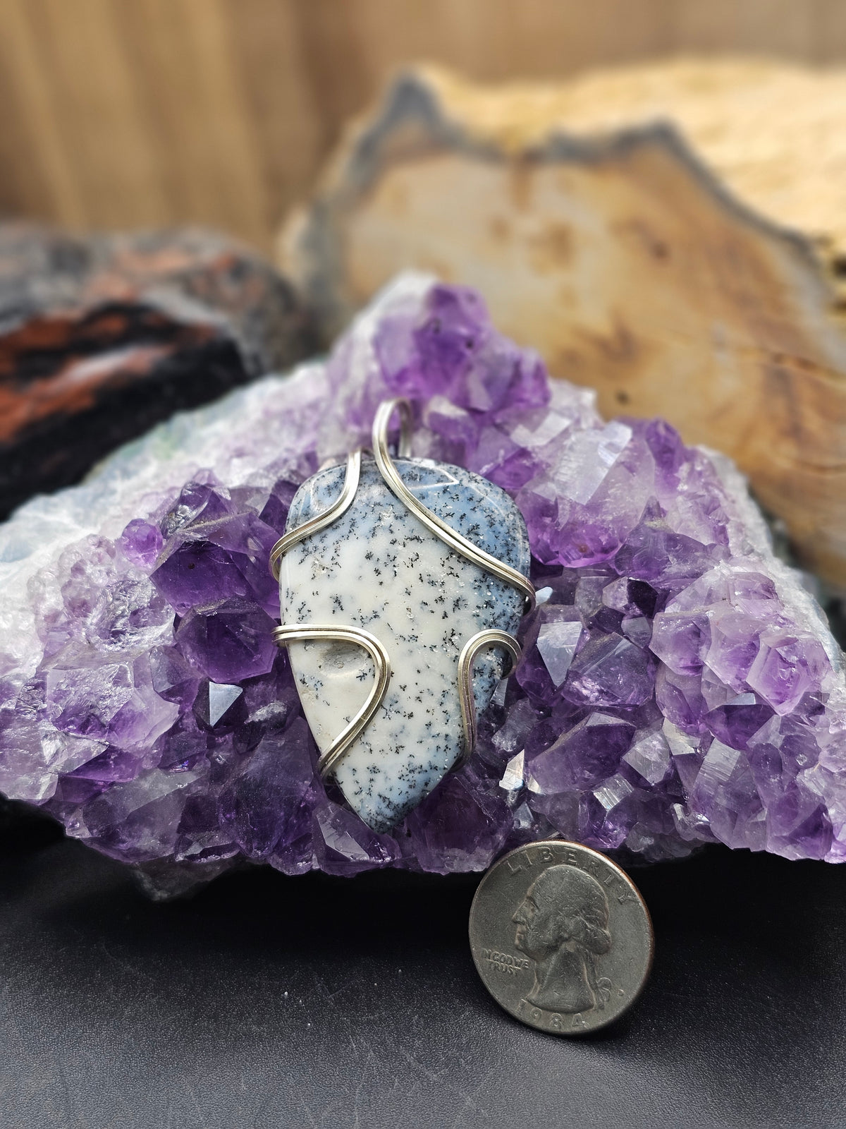 Dendritic Opal Necklace