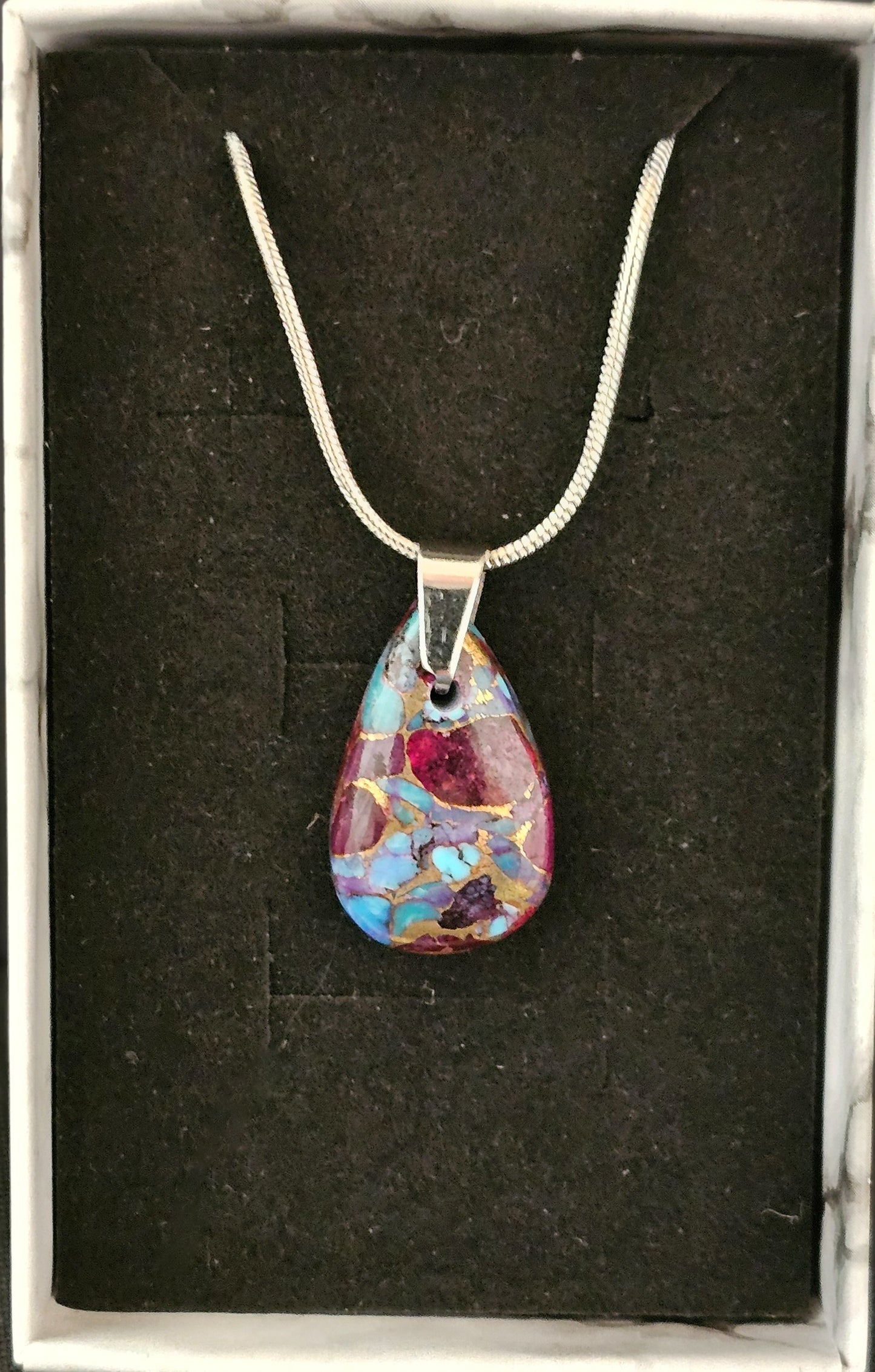 Kingman Mohave Turquoise Necklace