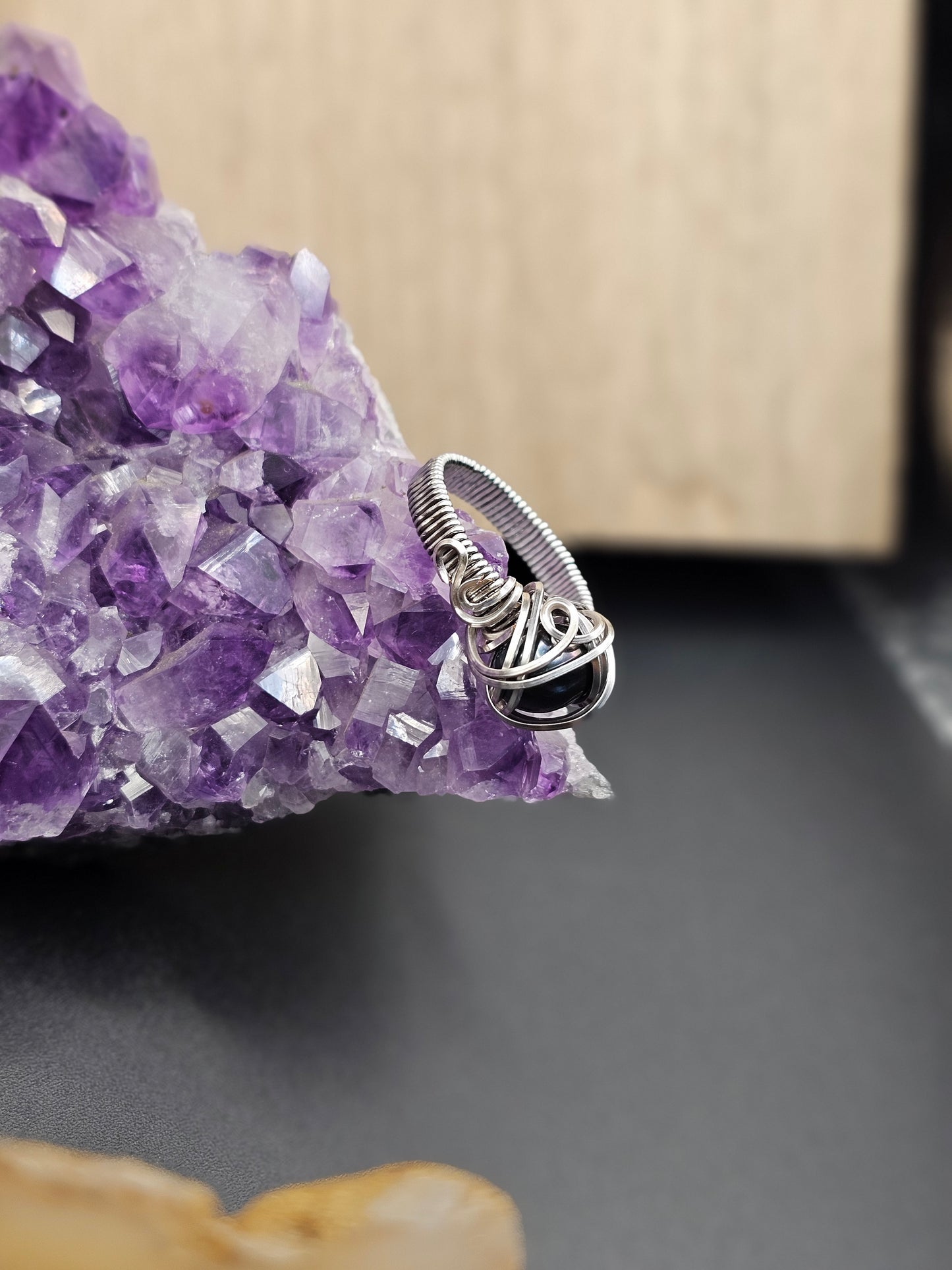 Black Pearl 9 Ring