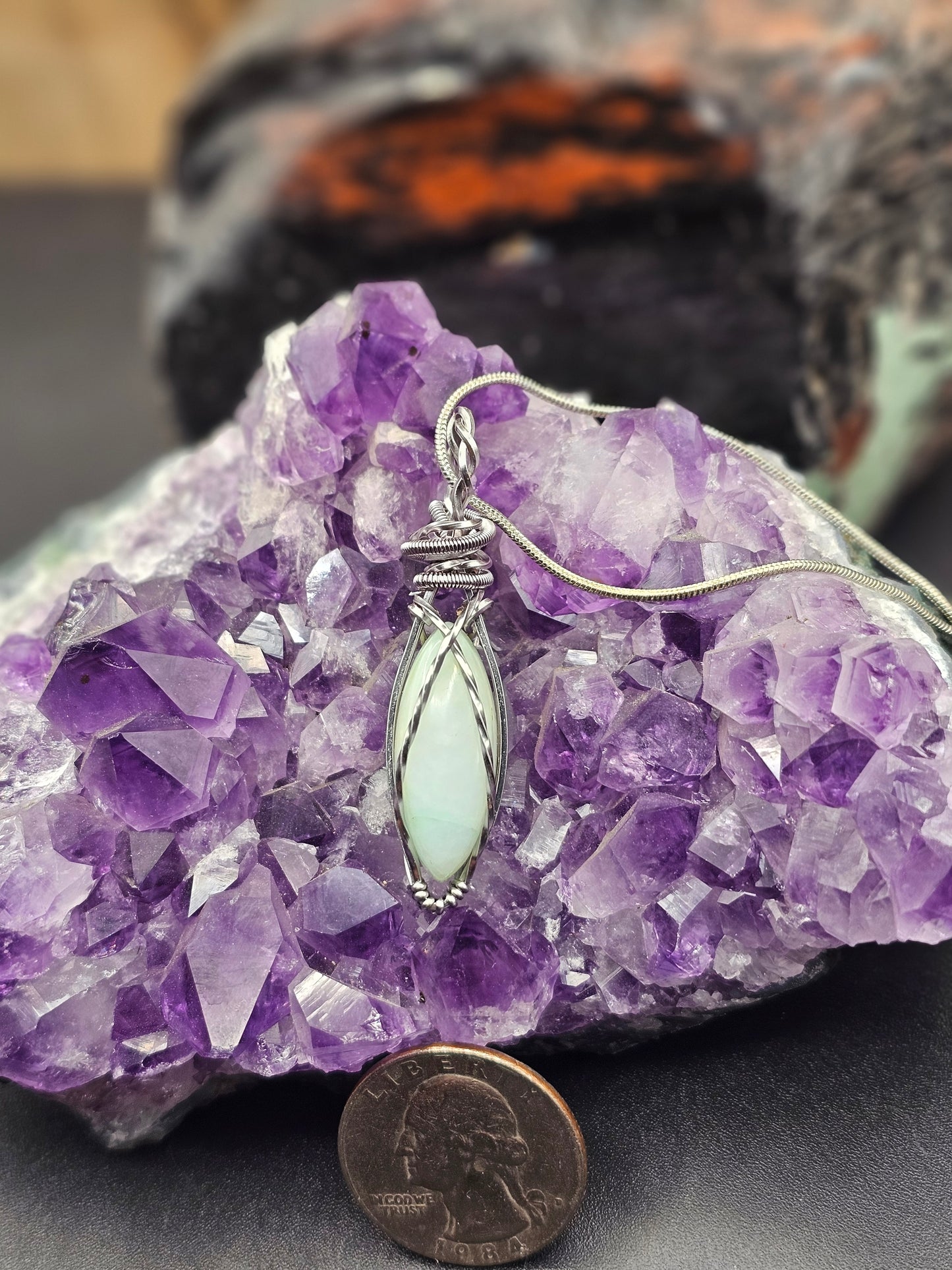 Peruvian Opal Necklace