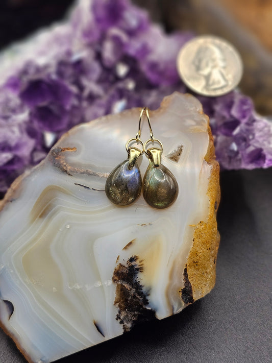 Labradorite Earrings