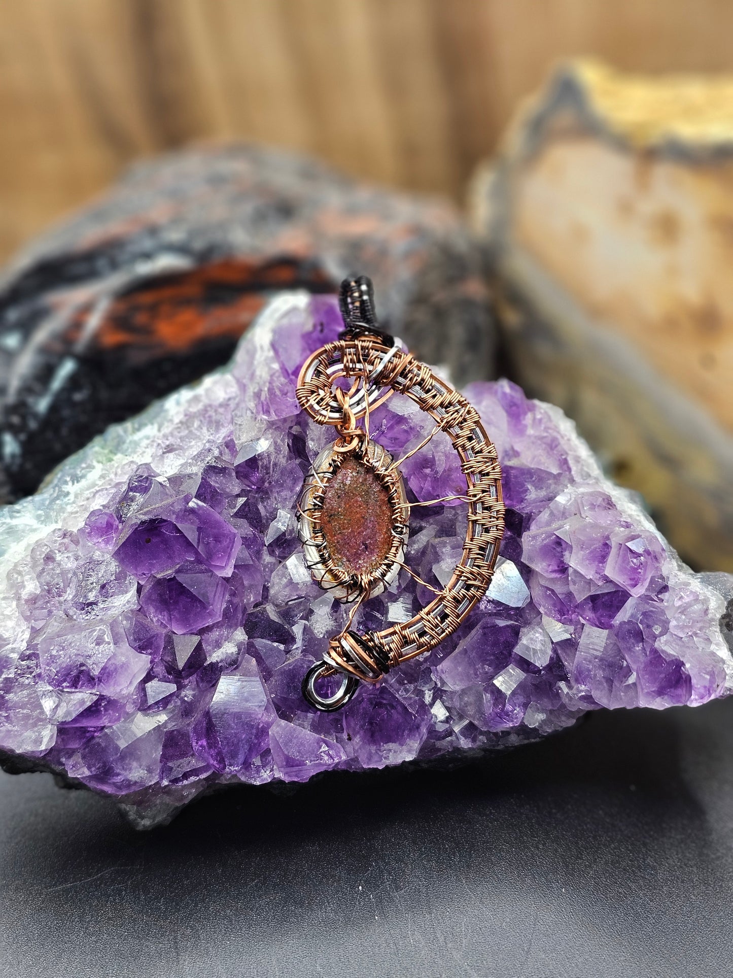 Garden Quartz Tree of Life Necklace