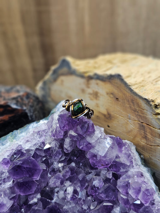 Rose Cut Black Opal 5