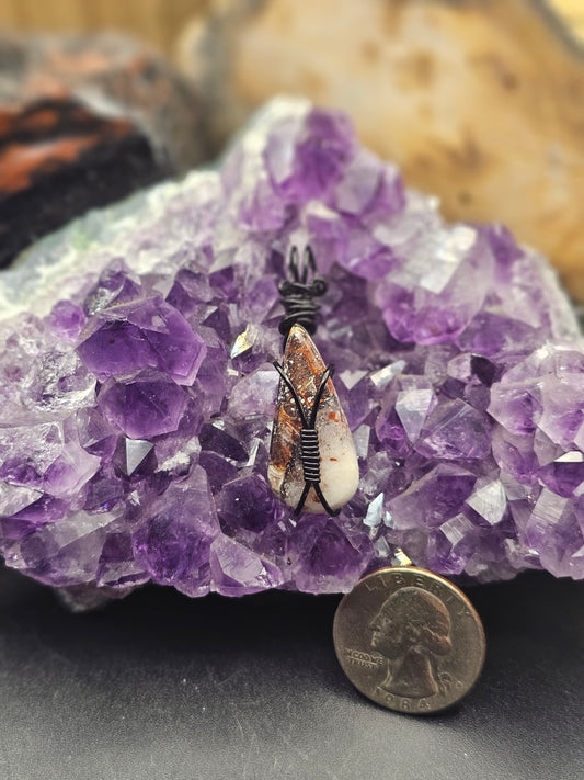 Crazy Lace Agate Necklace