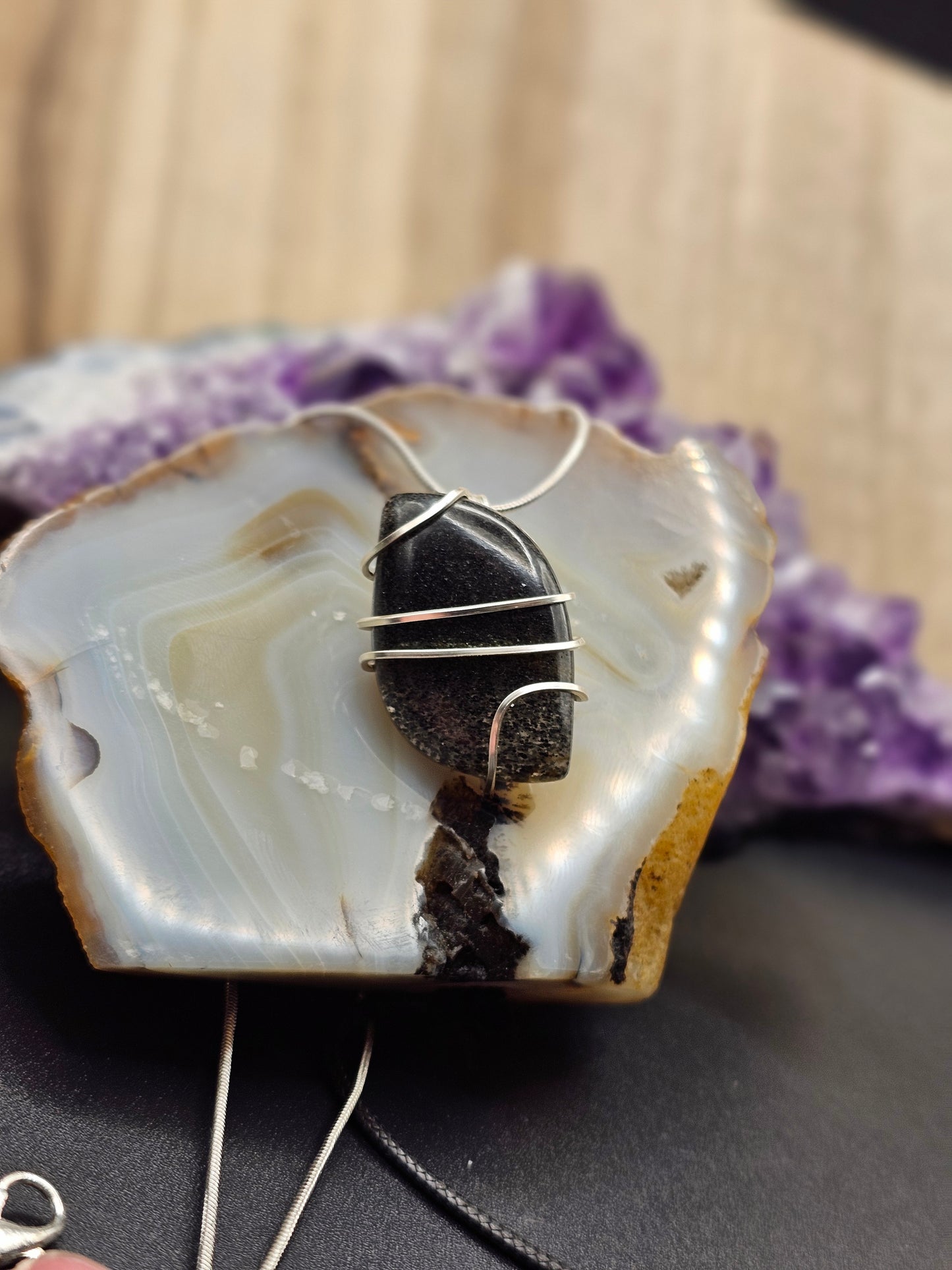 Galaxy Sunstone Necklace