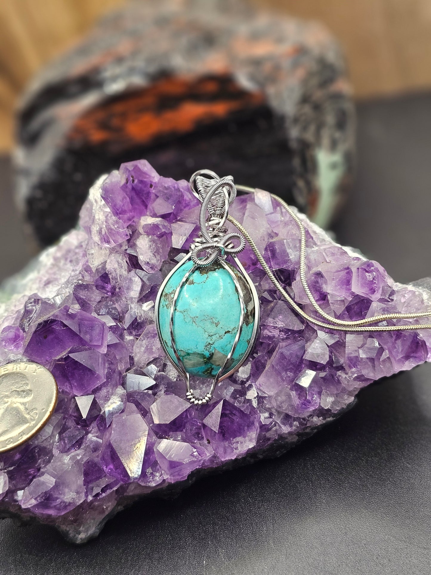Tibetan Turquoise Necklace
