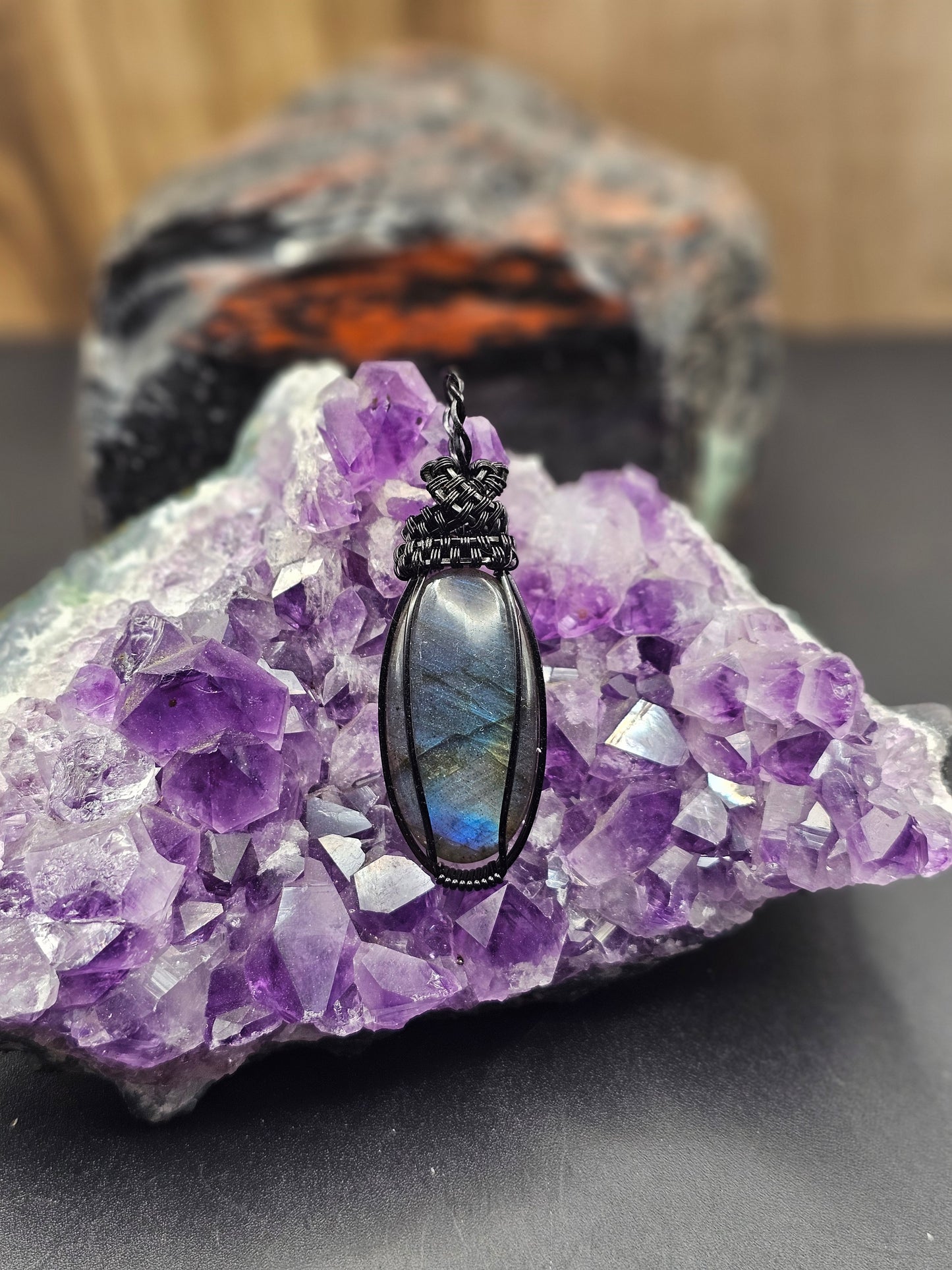Blue Labradorite Necklace
