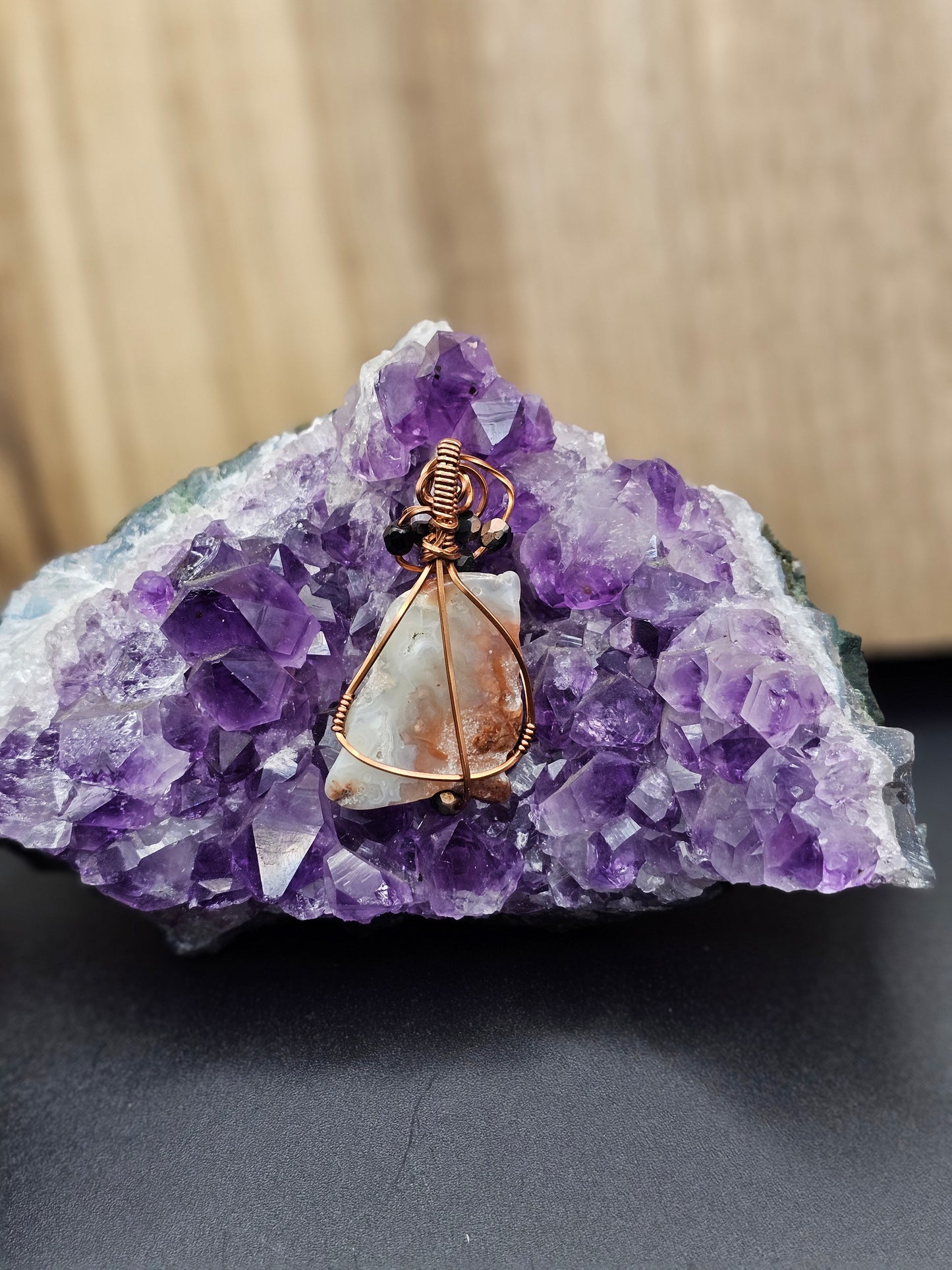 Owl Agate Necklace