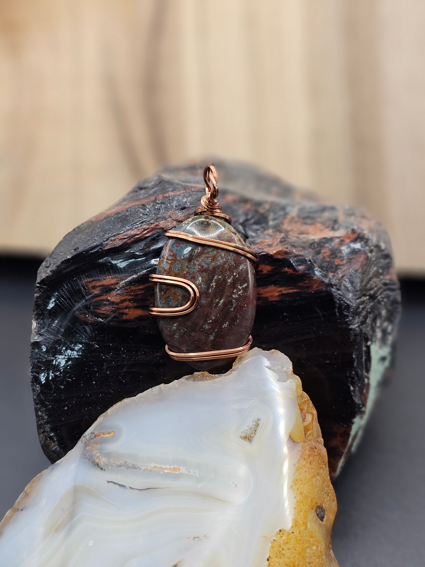 Bloodstone Necklace