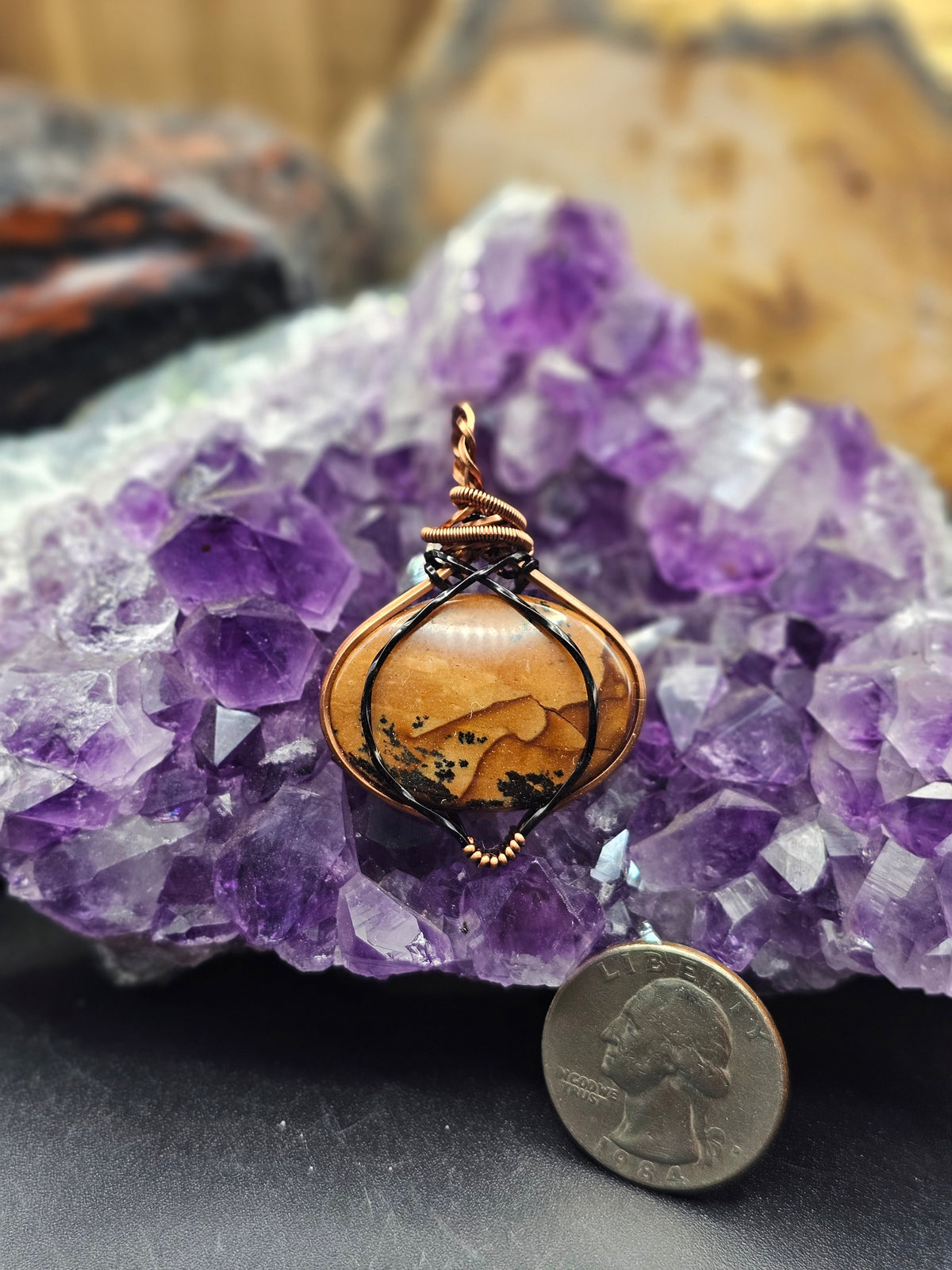 Picture Jasper Necklace