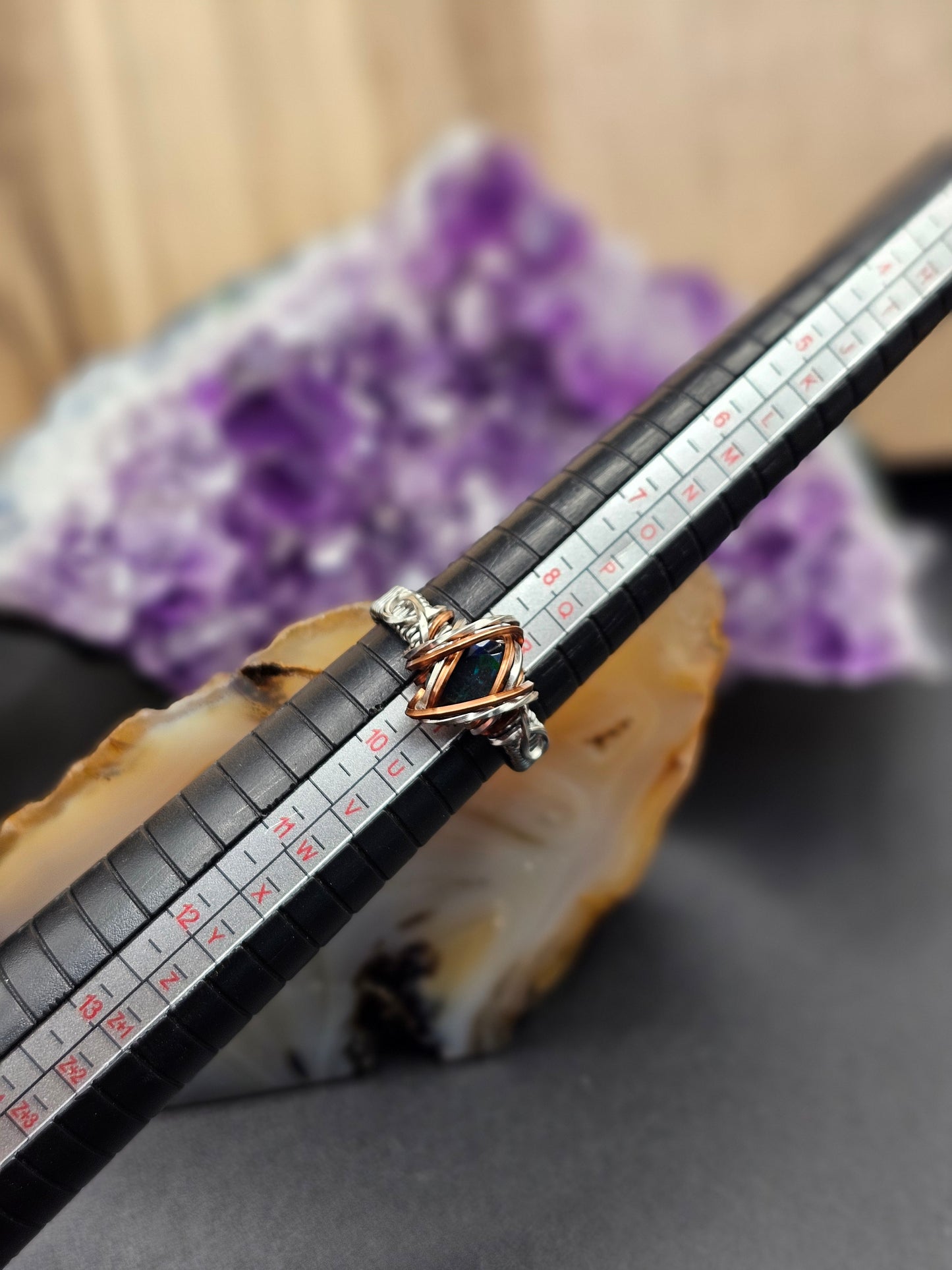 Mystic Topaz 9 Ring