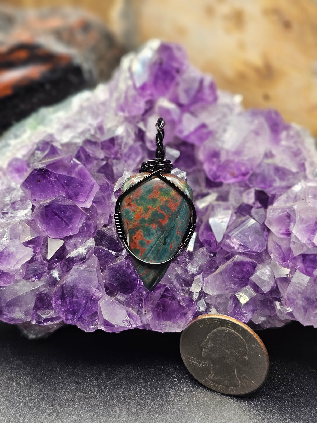Bloodstone Necklace