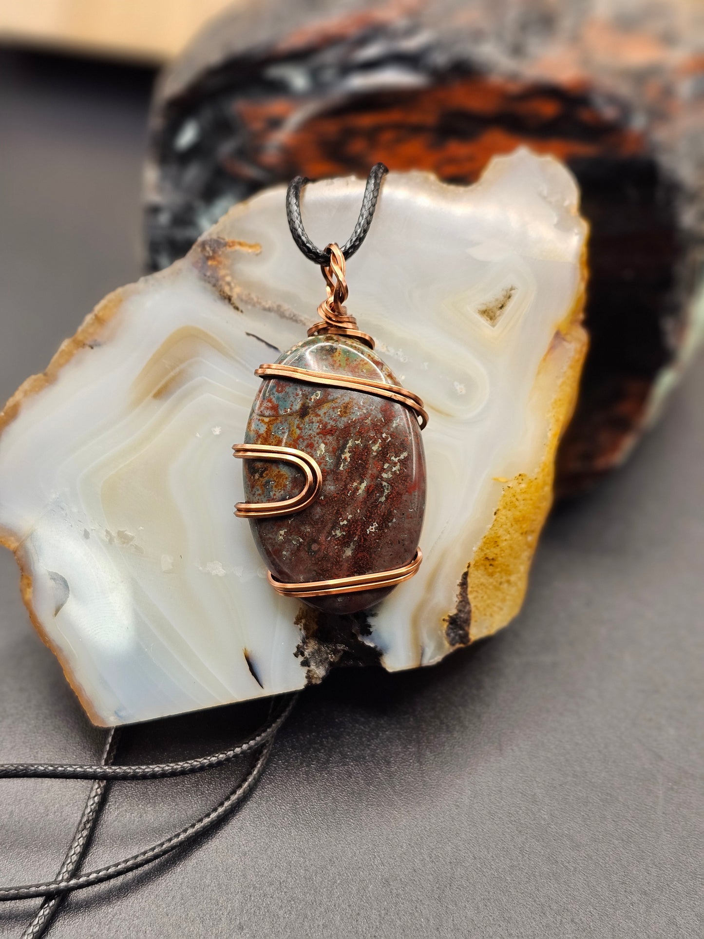 Bloodstone Necklace