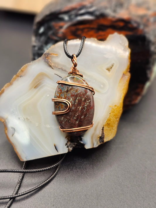 Bloodstone Necklace