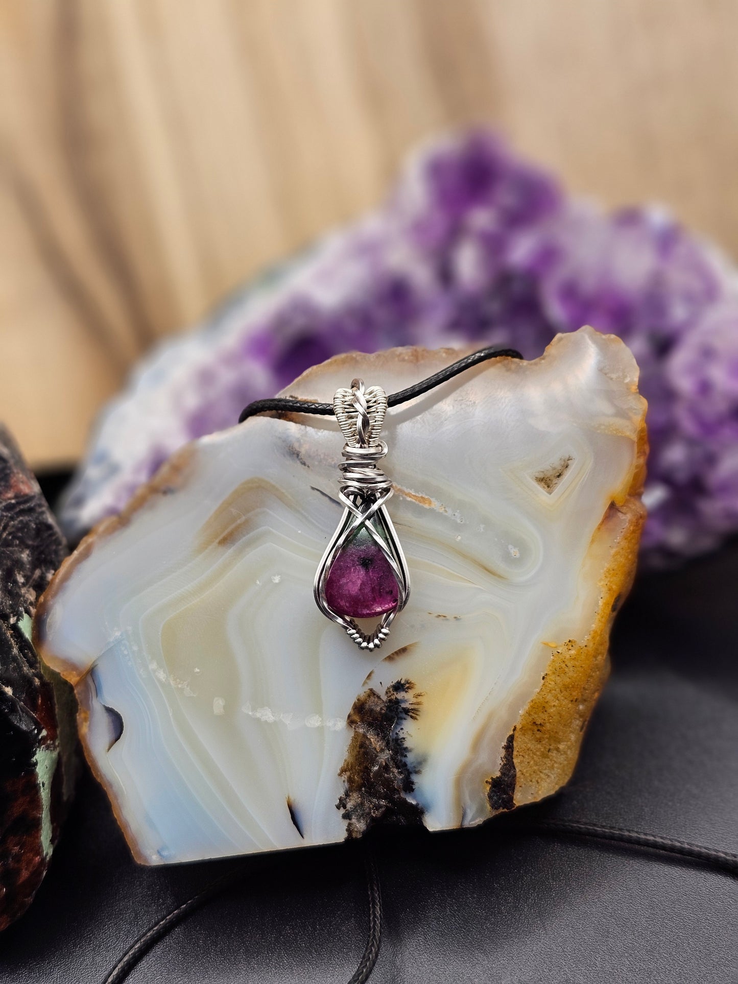 Shimmering Ruby Zoisite