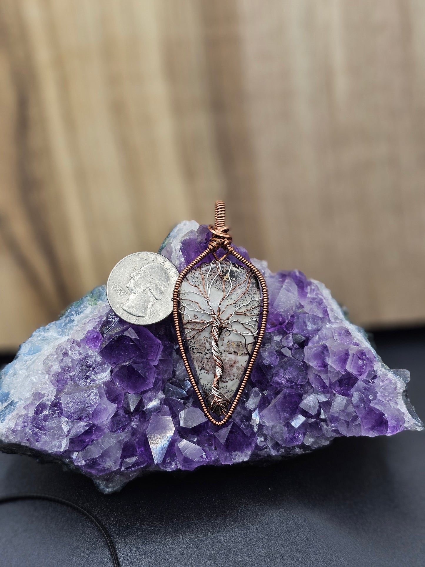 Jasper Tree of life - bi-colored