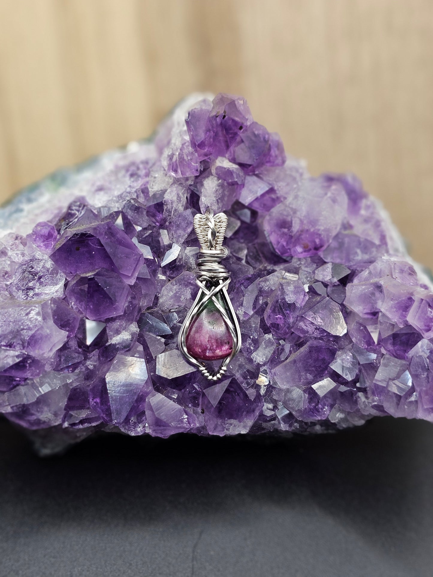 Shimmering Ruby Zoisite