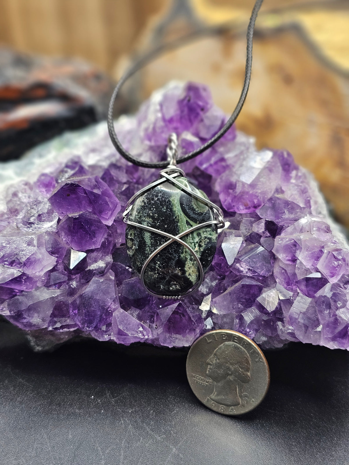 Kambaba Jasper Necklace