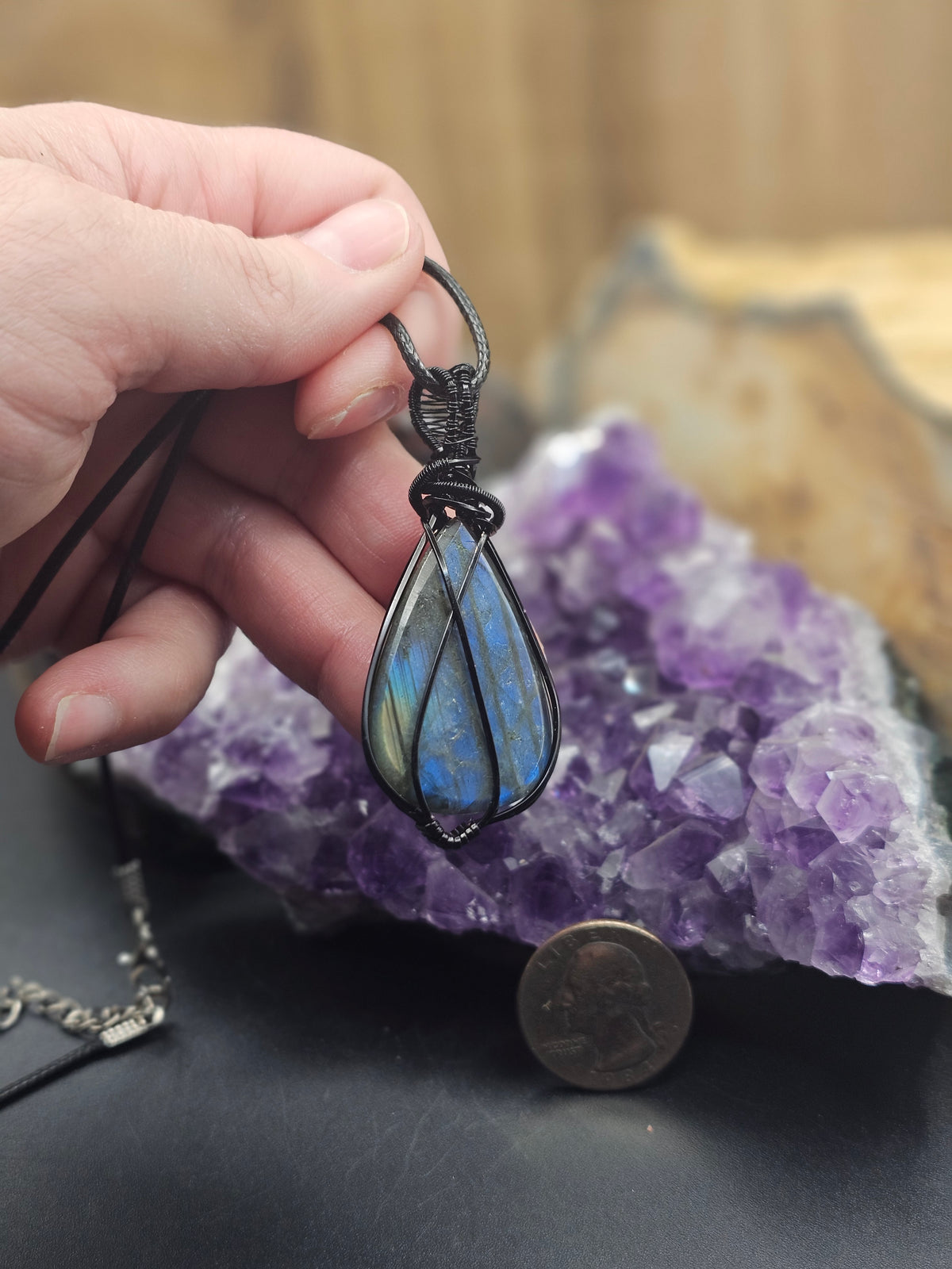 Vibrant Blue Labradorite
